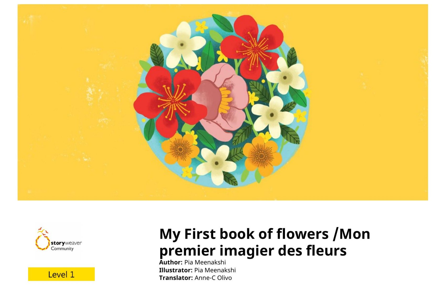 My First book of flowers / Mon premier imagier des fleurs