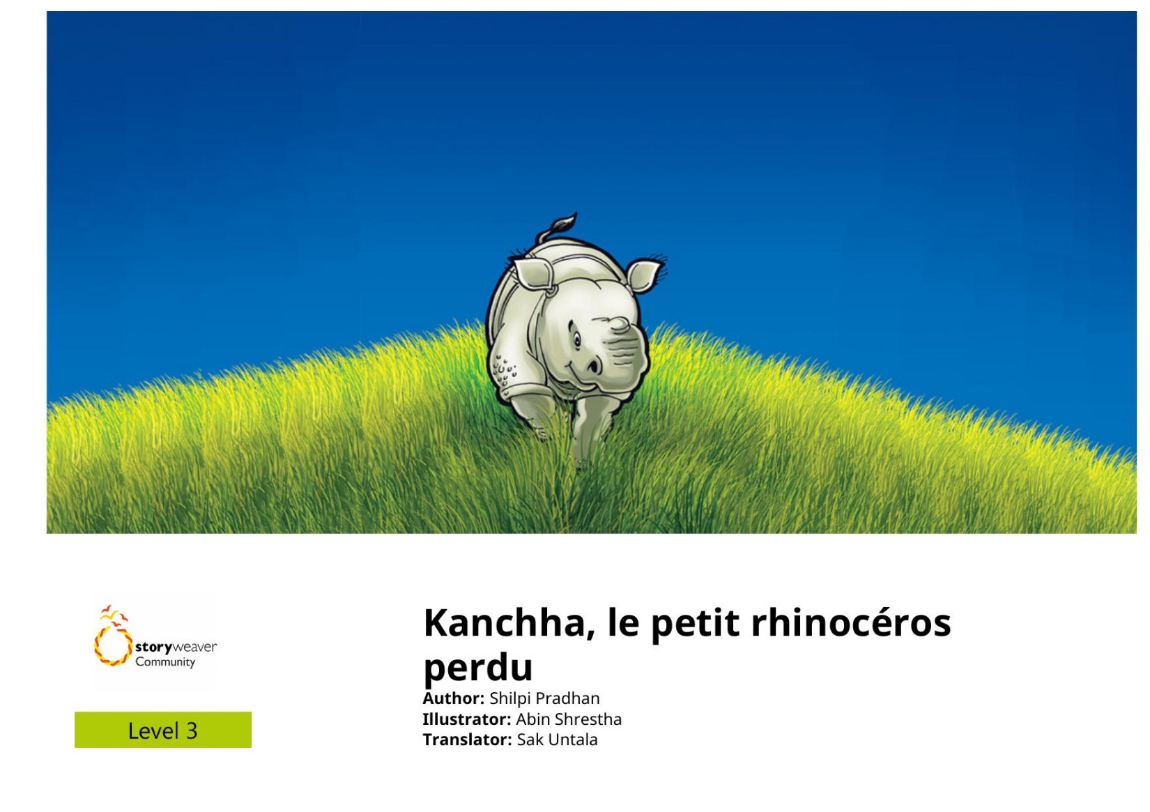 Kanchha, le petit rhinocéros perdu
