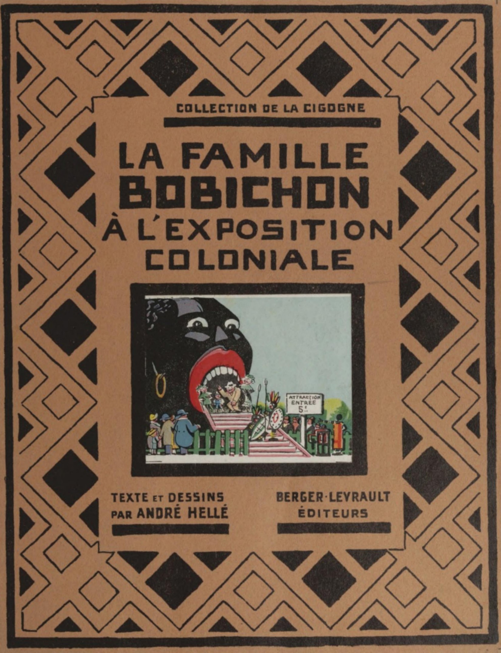 La famille Bobichon à l'éexposition coloniale