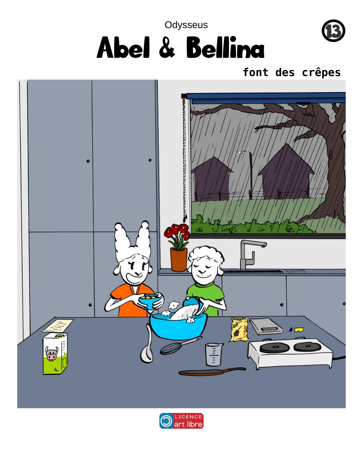 Abel & Bellina font des crêpes