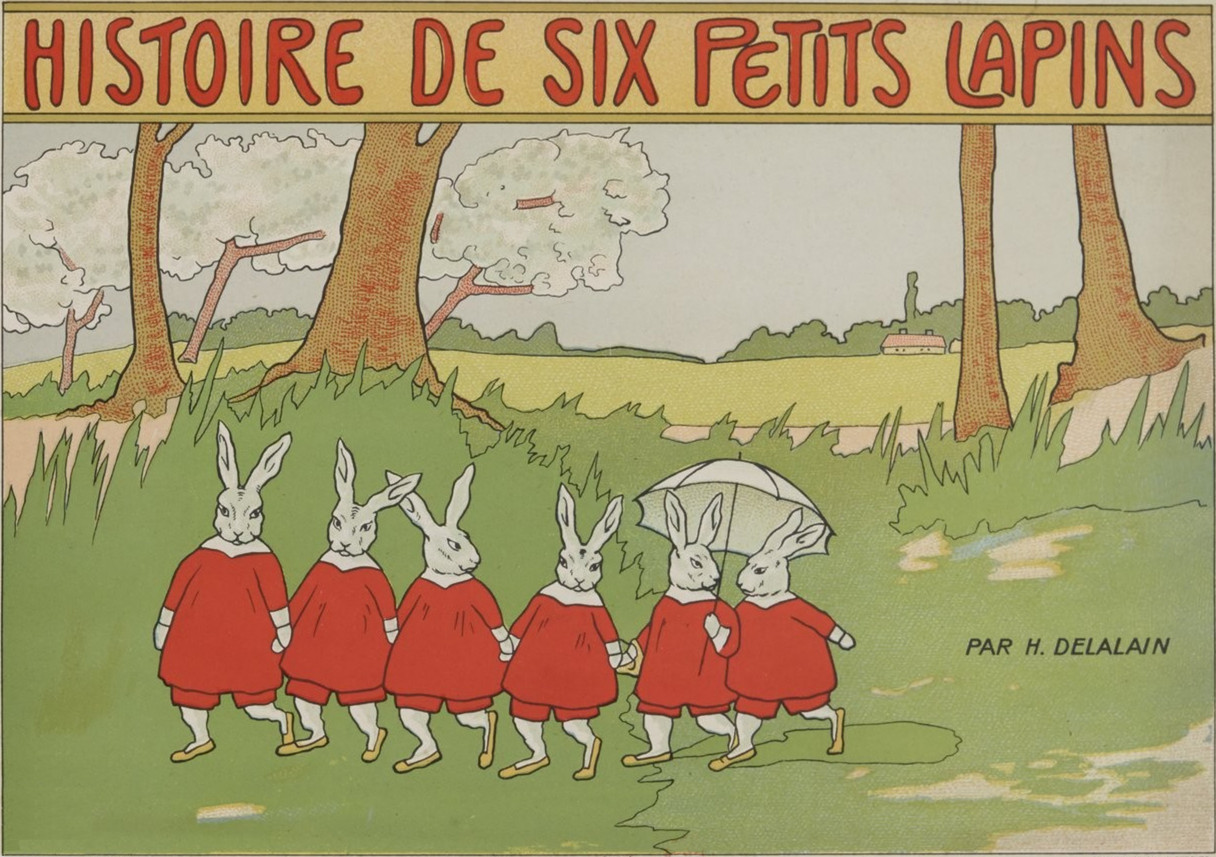 Histoire de six petits lapins