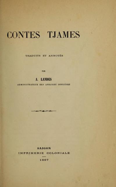 Contes tjames