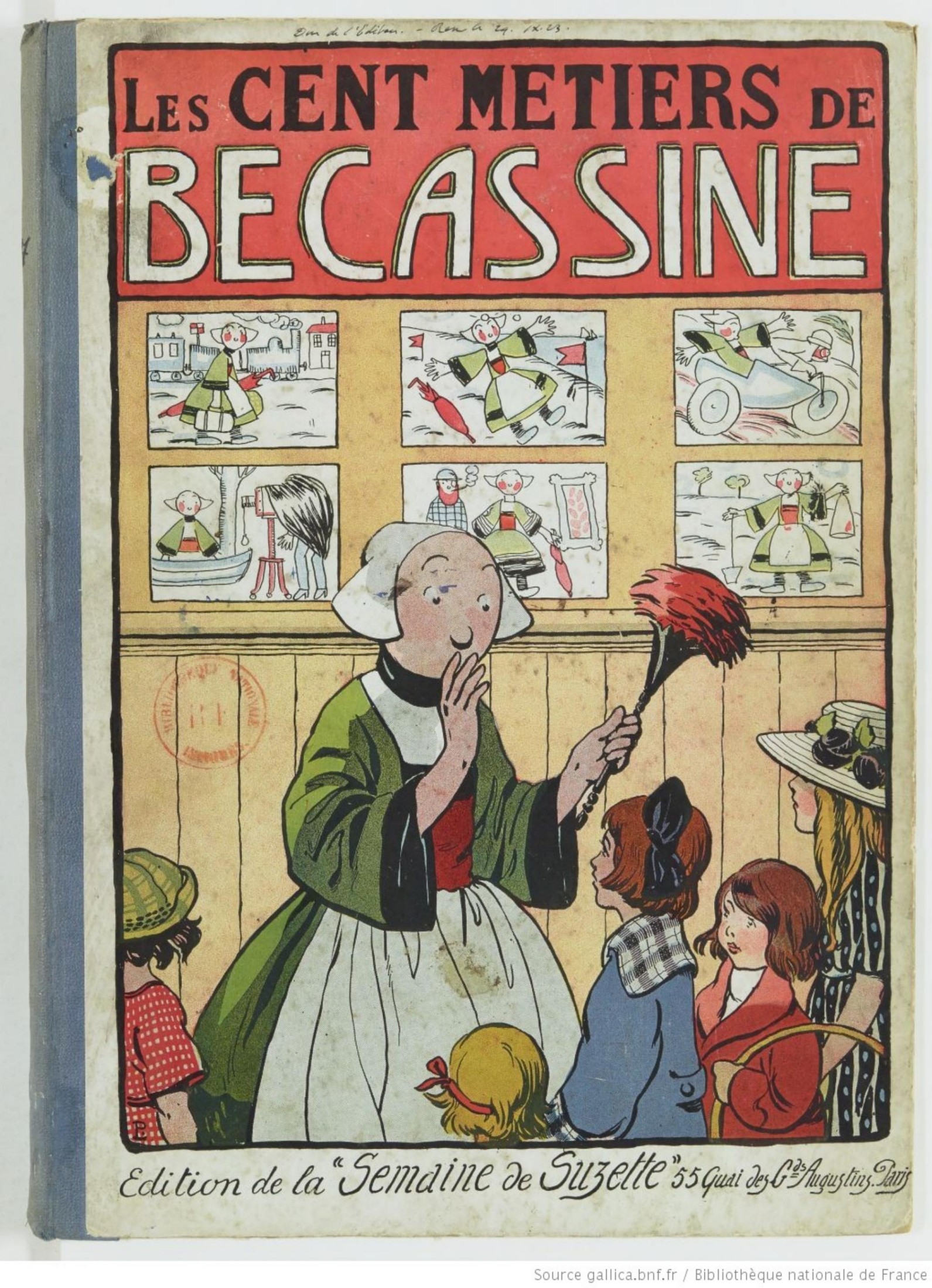 Les cent métiers de Bécassine