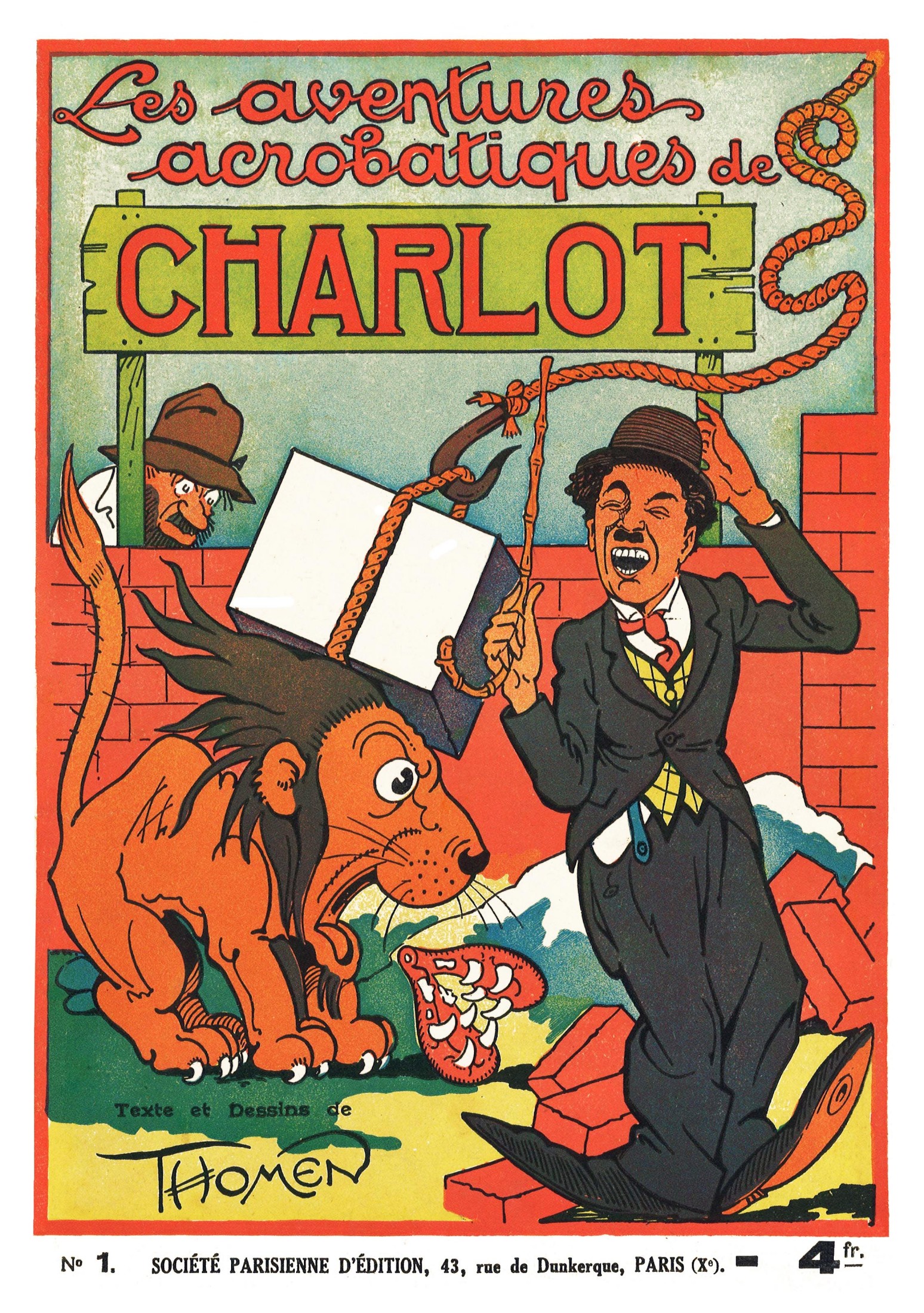 Les aventures acrobatiques de Charlot