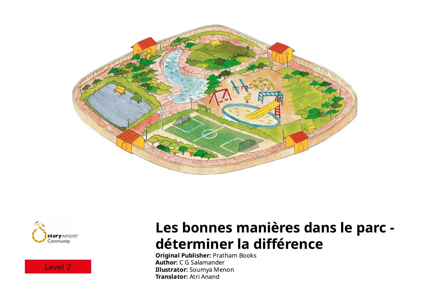 Les bonnes manières dans le parc - déterminer la différence
