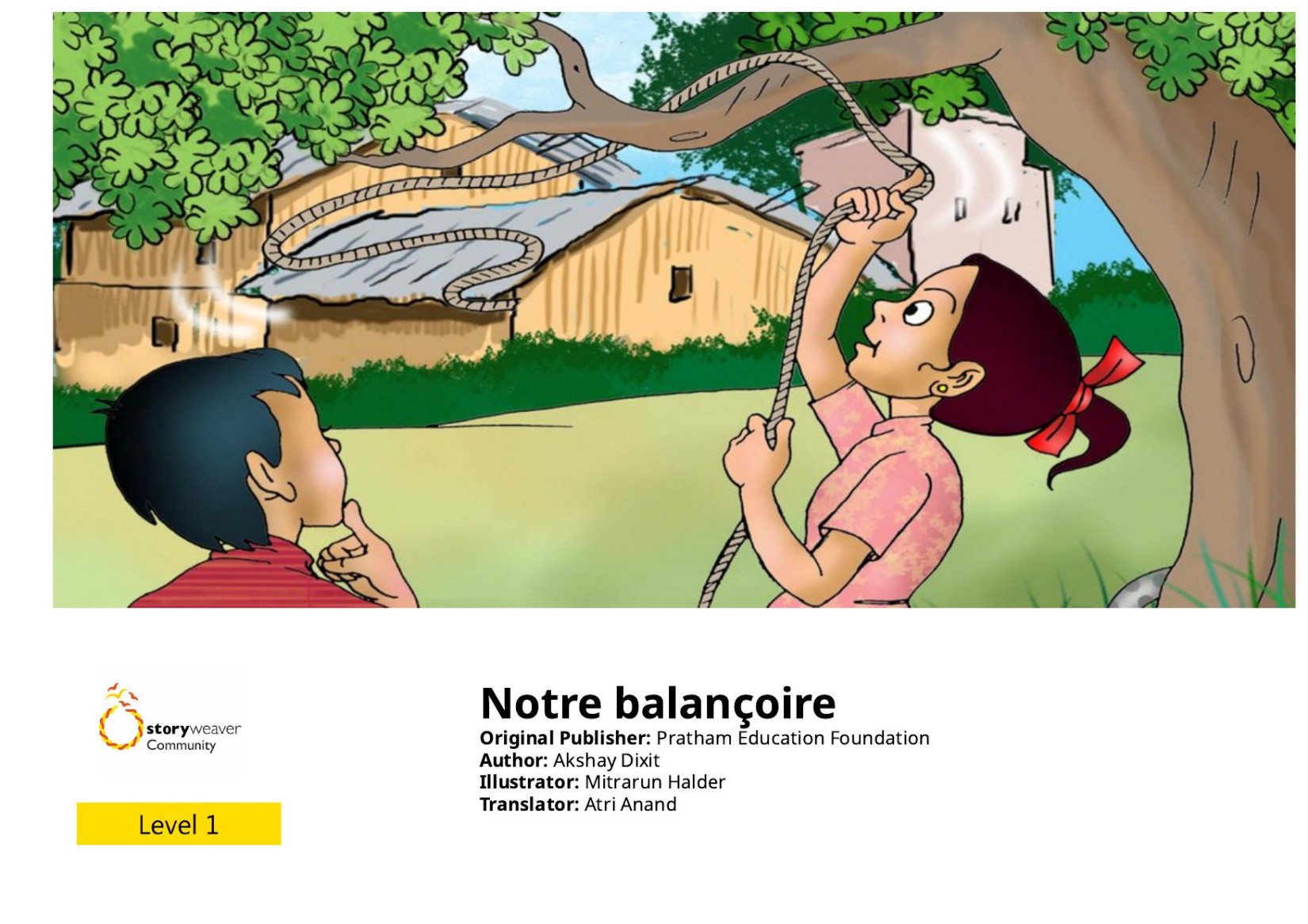 Notre balançoire