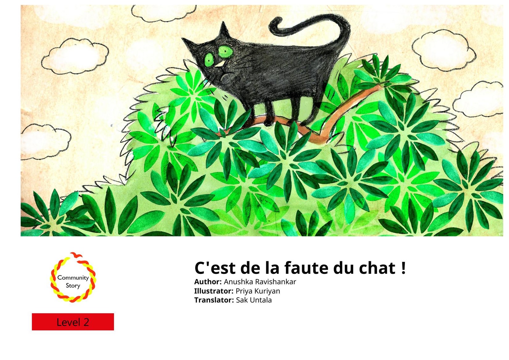 C'est la faute du chat !